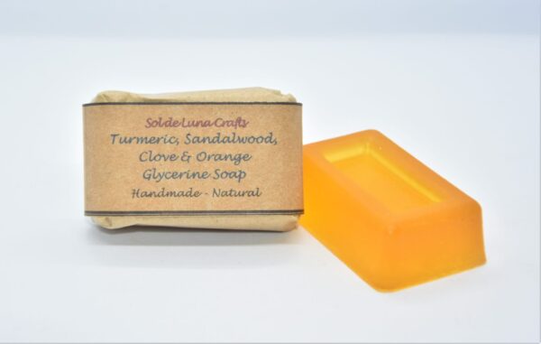 turmeric sandalwood soap