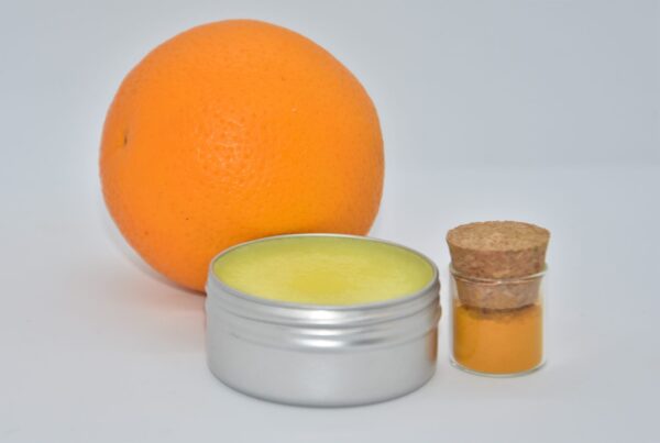 turmeric orange body balm