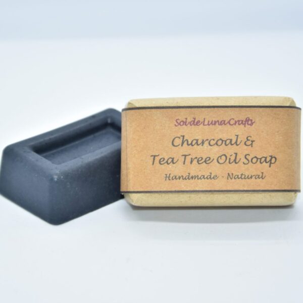 charcoal tea tree oil soap