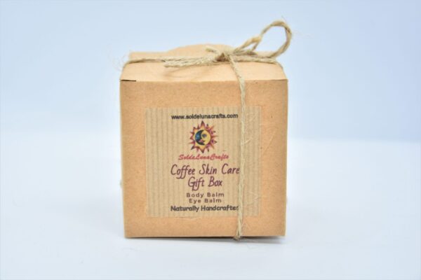 coffee skin care gift set