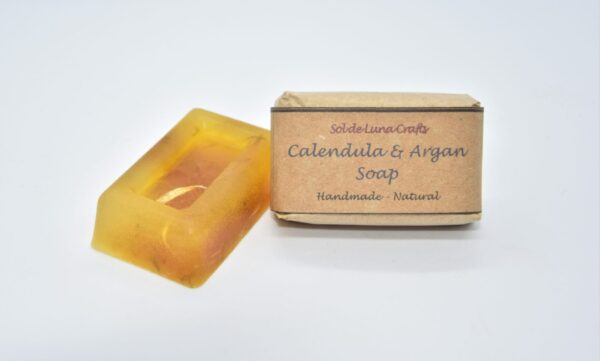 calendula argan soap