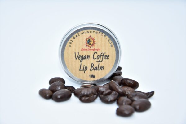 vegan coffee lip balm