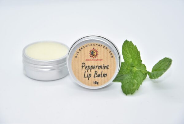 peppermint lip balm