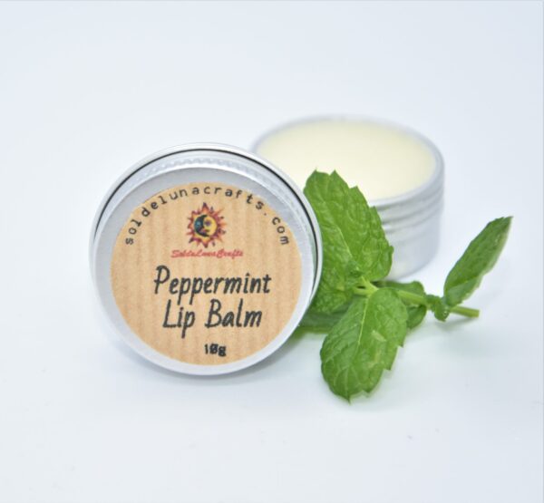 peppermint lip balm