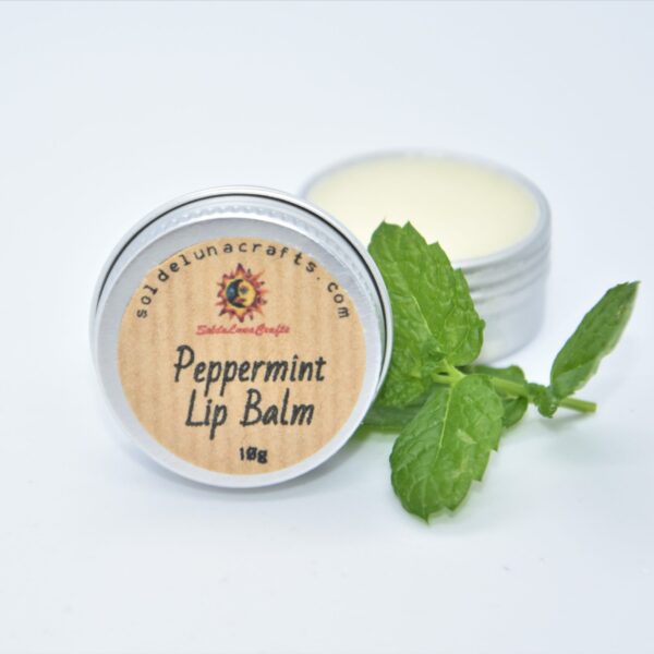 peppermint lip balm