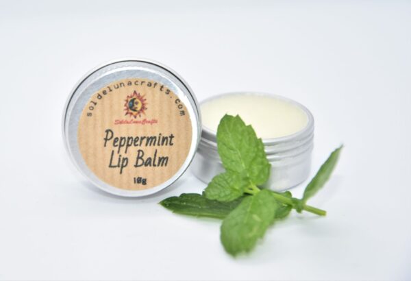 peppermint lip balm