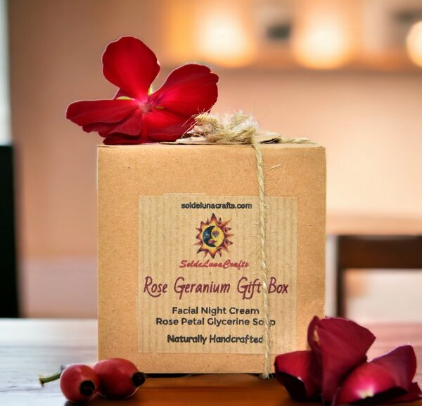 Rose Geranium Skincare Gift Box