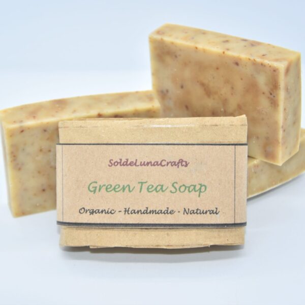 green tea soap