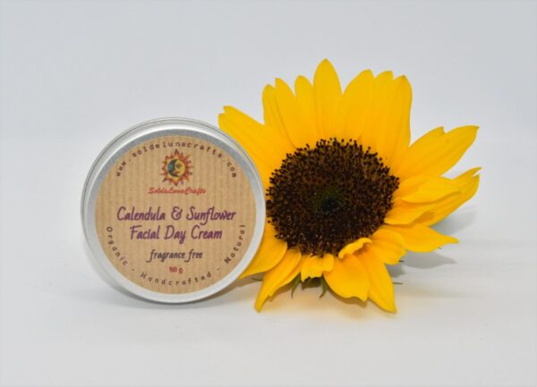 calendula sunflower face cream