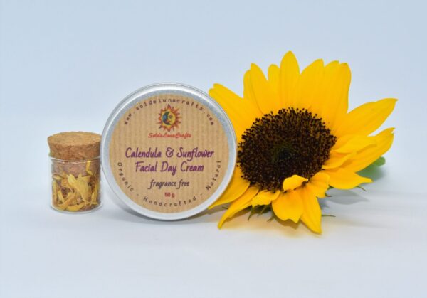 calendula sunflower face cream