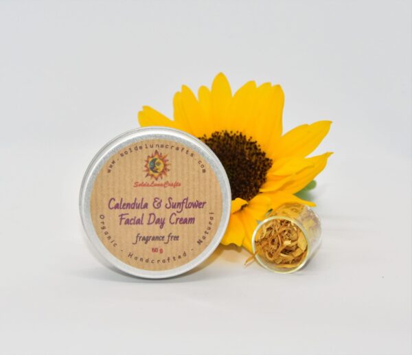 calendula sunflower face cream