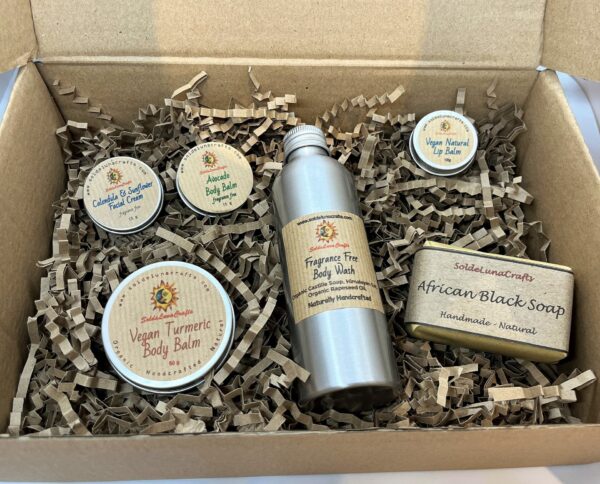 vegan skin care gift box